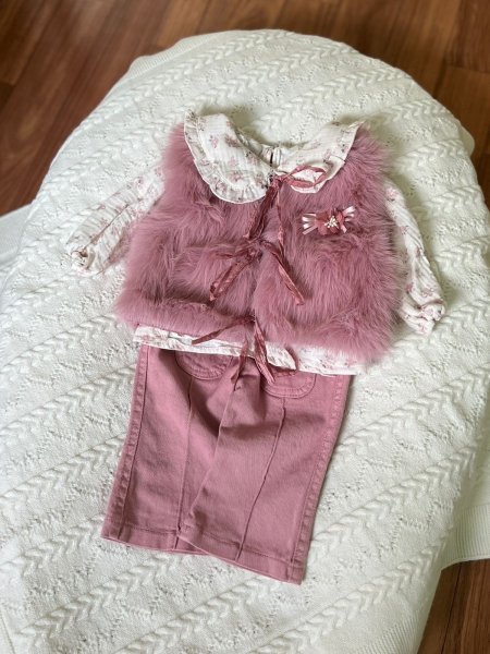 طقم بناتي 3 قطع