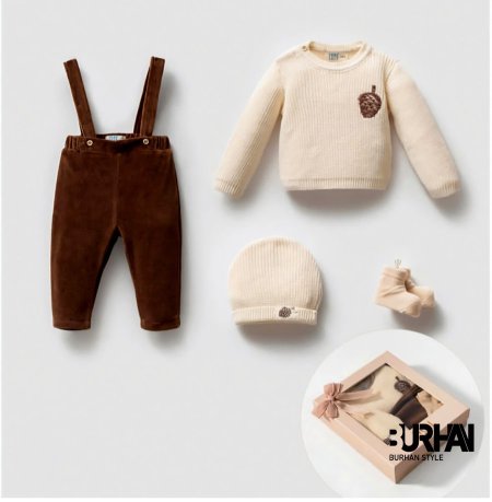 أفرهول مع بلوزة صوف