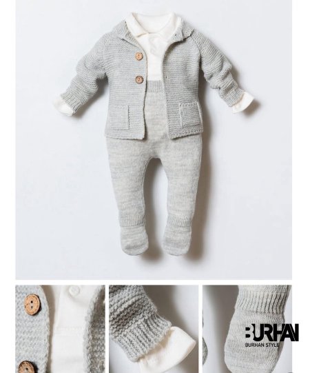 أفرهول صوف 3 قطع