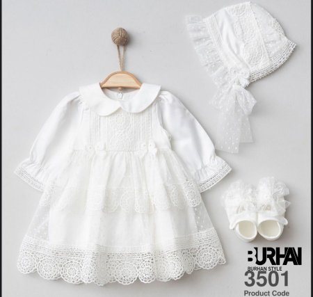 فستان بيبي مع اكسسواراته