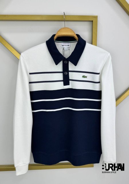 بلوزة مع قبة وأزرار LACOSTE