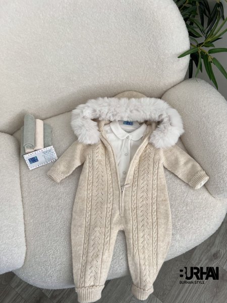 أفرهول صوف ناعم قطعتين