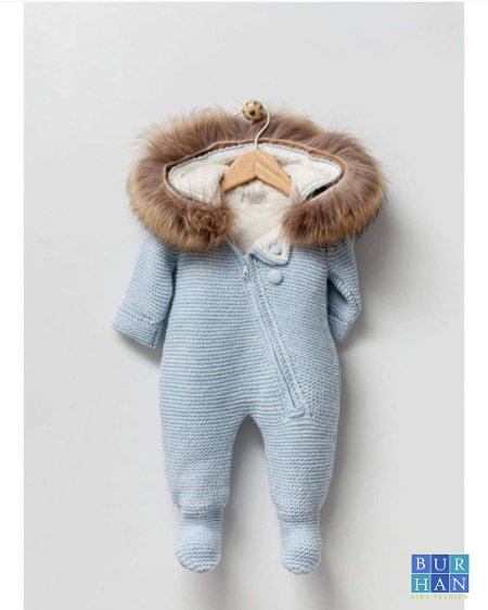 أفرهول صوف مع طاقية فرو