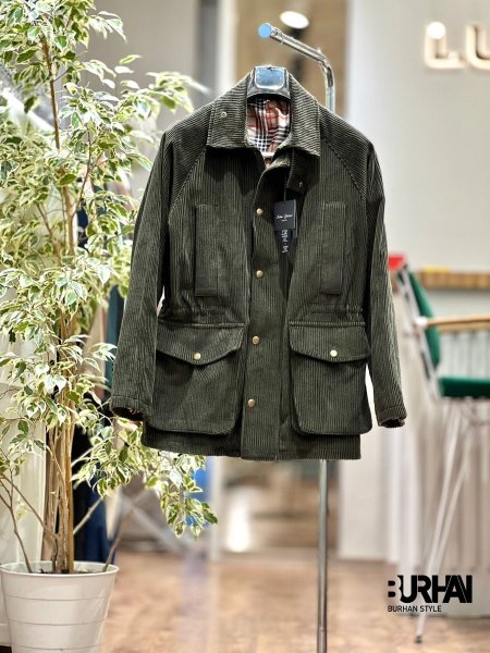 جاكيت مخمل شبابي