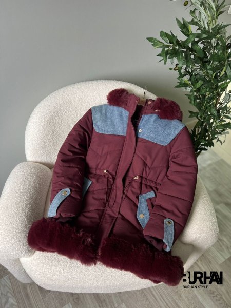 كبود بناتي مبطن فرو