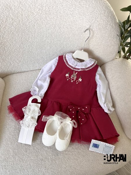 فستان مع قميص 